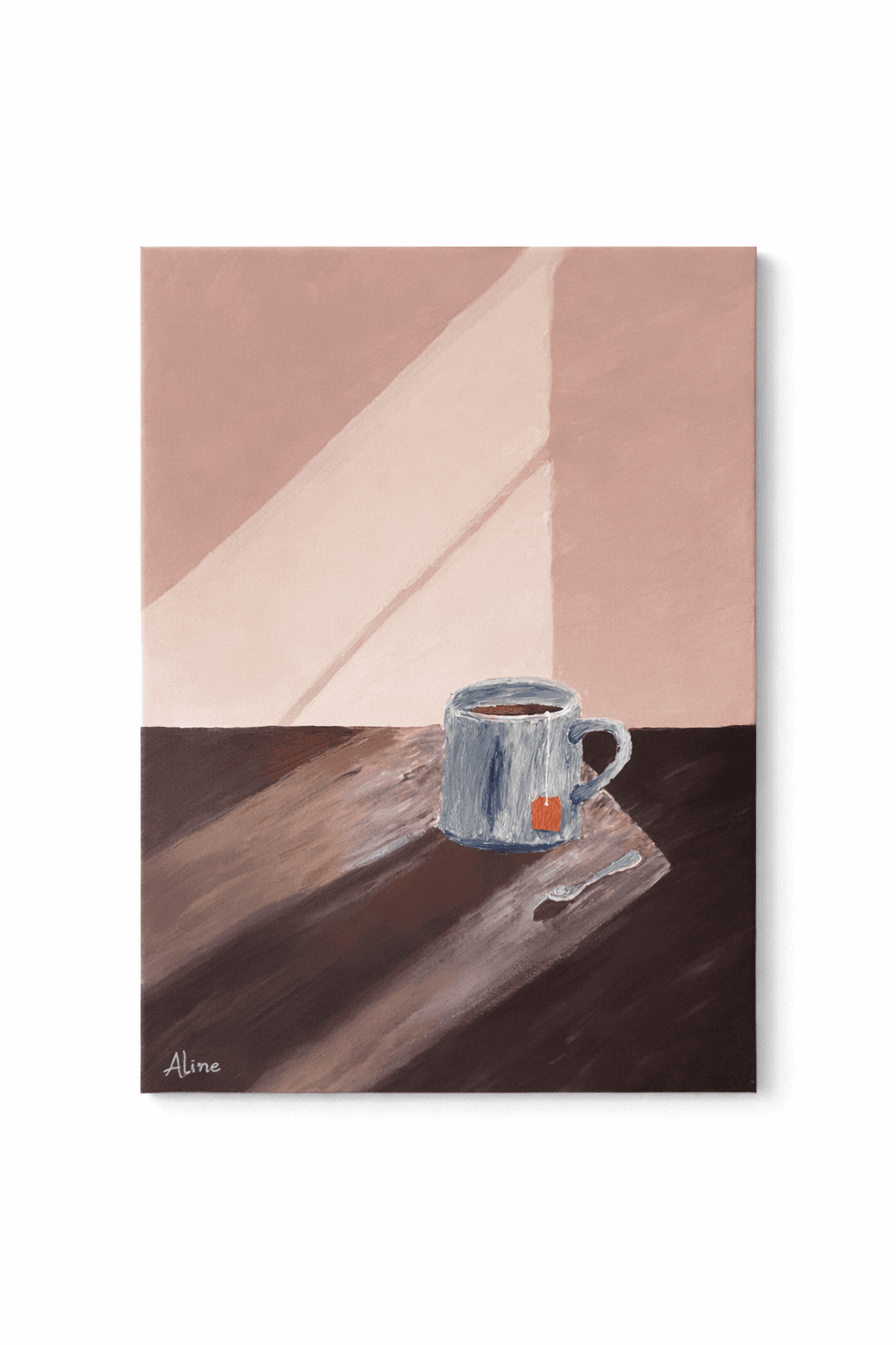 Quiet Tea by Aline Gordiano